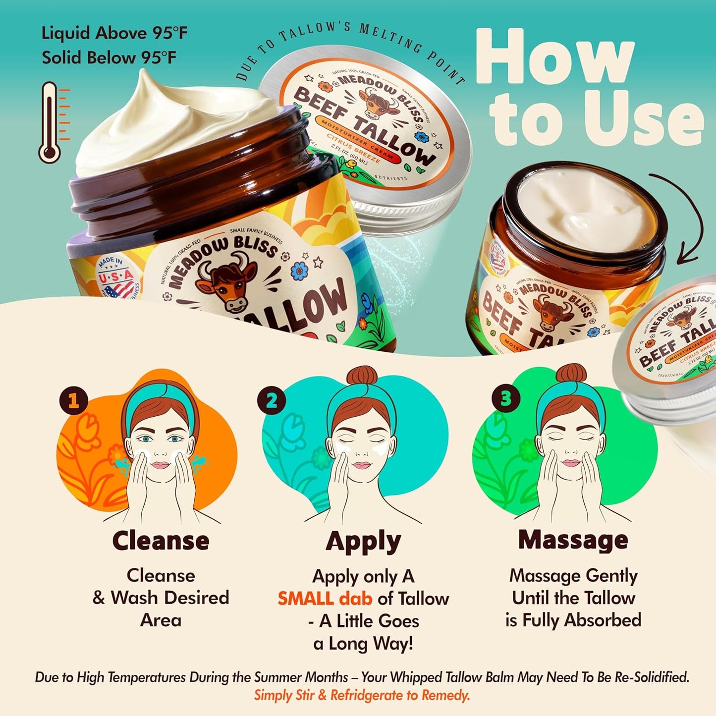 Meadow Bliss Beef Tallow